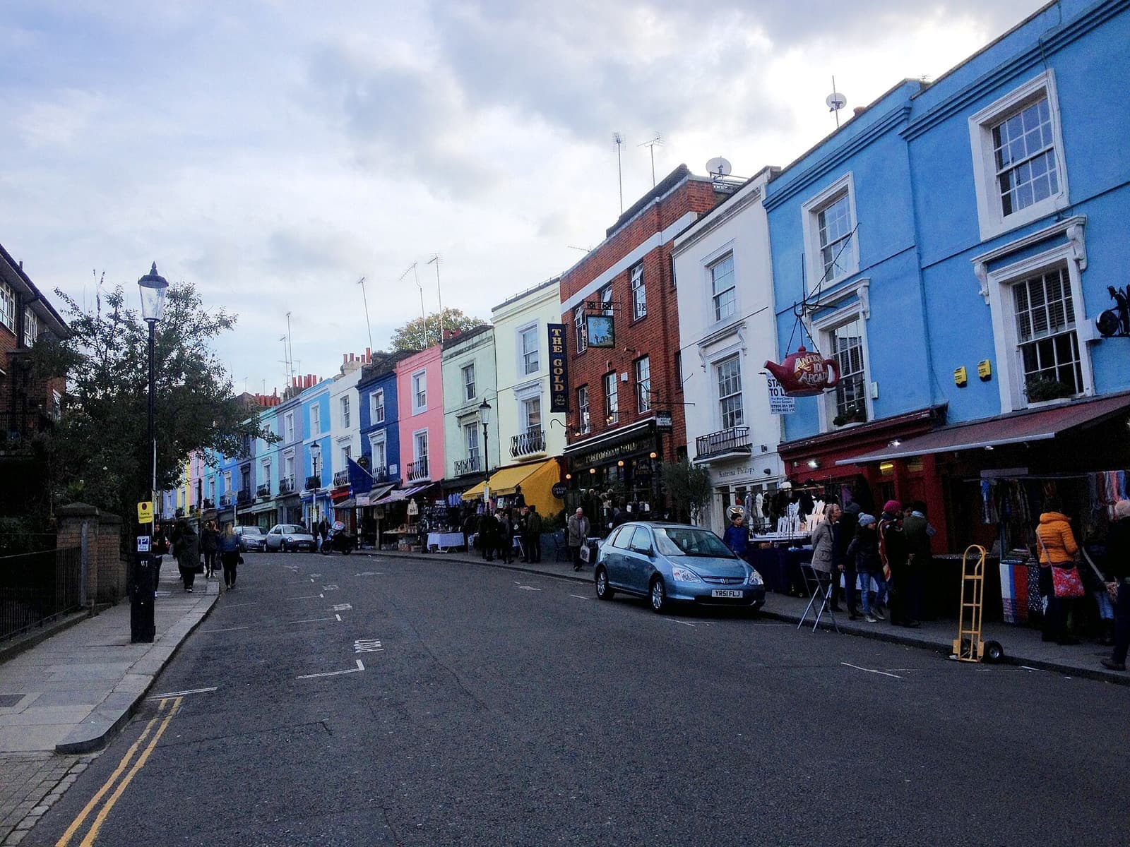 Portobello Road on a market day